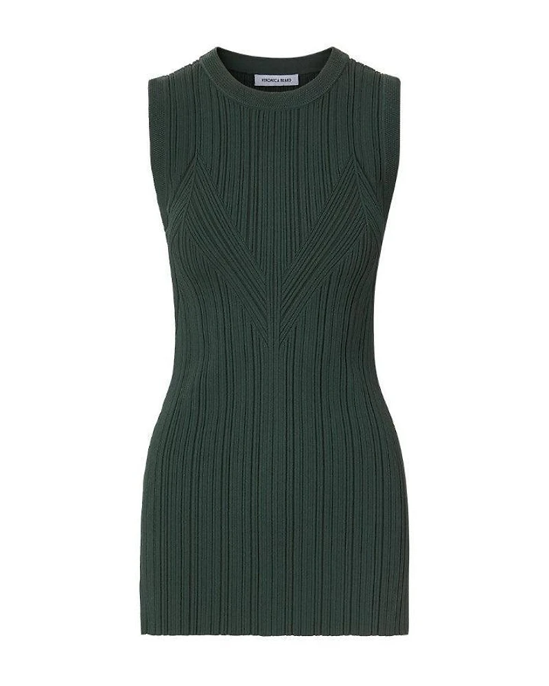 Veronica Beard Semma Ribbed Tank