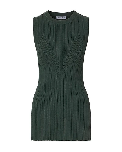 Veronica Beard Semma Ribbed Tank