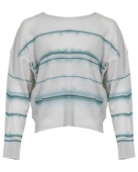 Azalea Cashmere Stripe Pullover