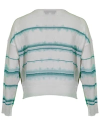 Azalea Cashmere Stripe Pullover