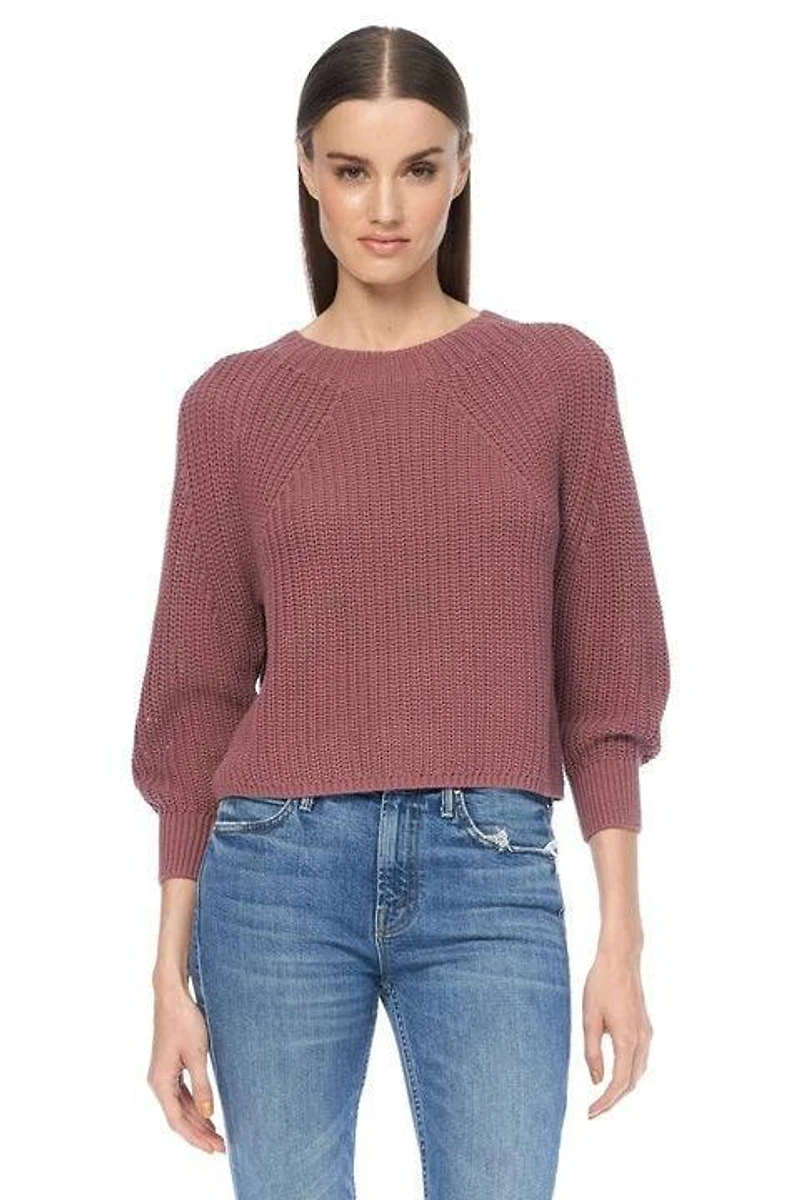 Everlyn Cotton Sweater Fig