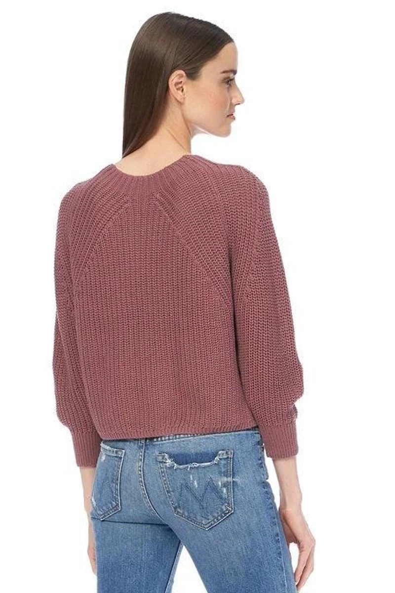 Everlyn Cotton Sweater Fig