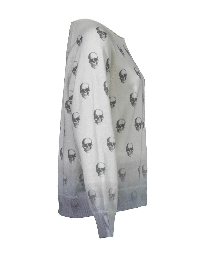 Indie Skull Print Knit