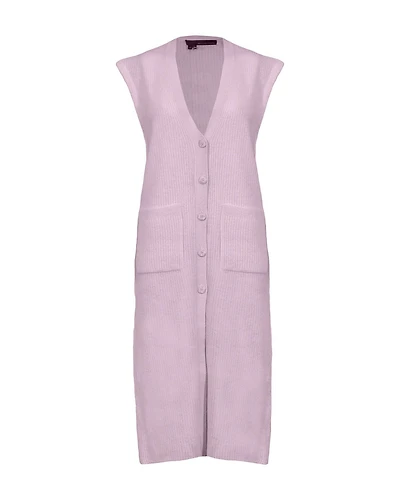 Jasmin Sleeveless Cardigan Vest