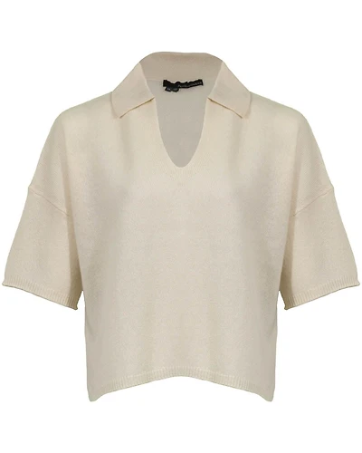 Kathleen Crop Cashmere Pullover