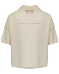 Kathleen Crop Cashmere Pullover