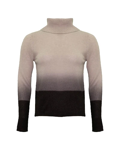 Lucia Cashmere Turtleneck Pullover