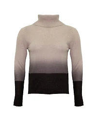 Lucia Cashmere Turtleneck Pullover
