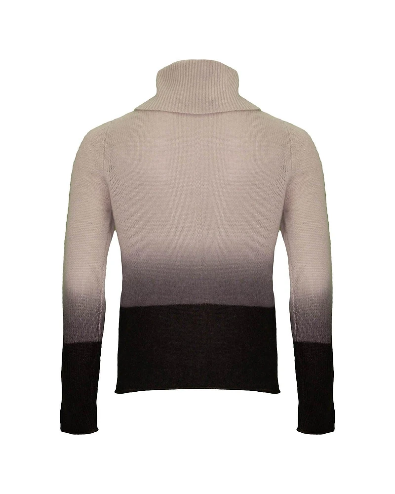 Lucia Cashmere Turtleneck Pullover