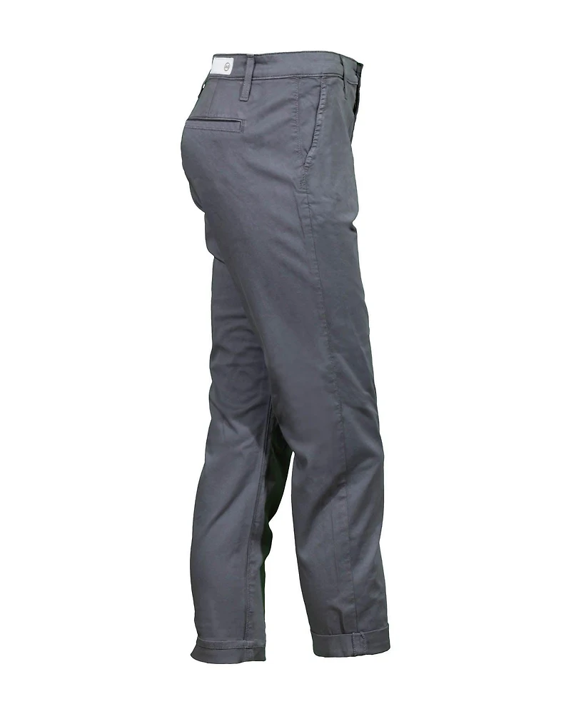 Caden Cropped Pant Folkestone Grey