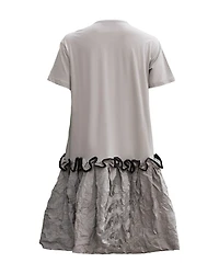 Ruffle Jersey Dress