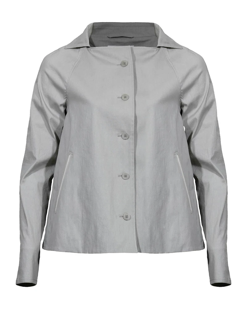 Jan Cotton Blend Swing Jacket