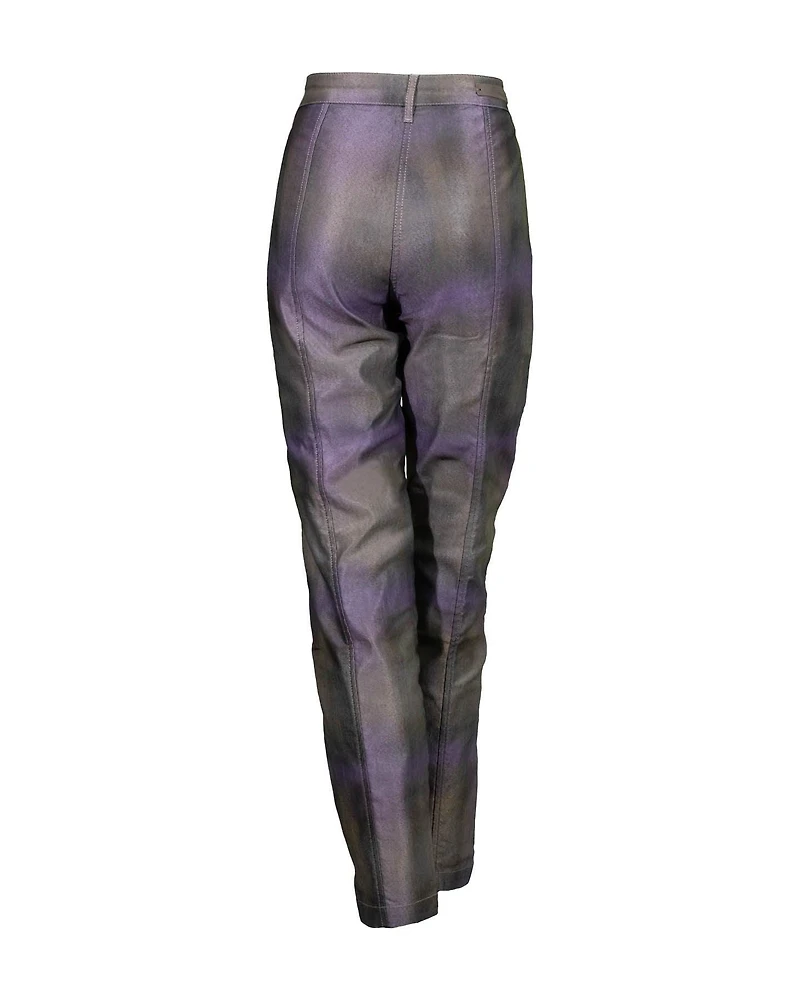 Ladia Glazed Print Jeans