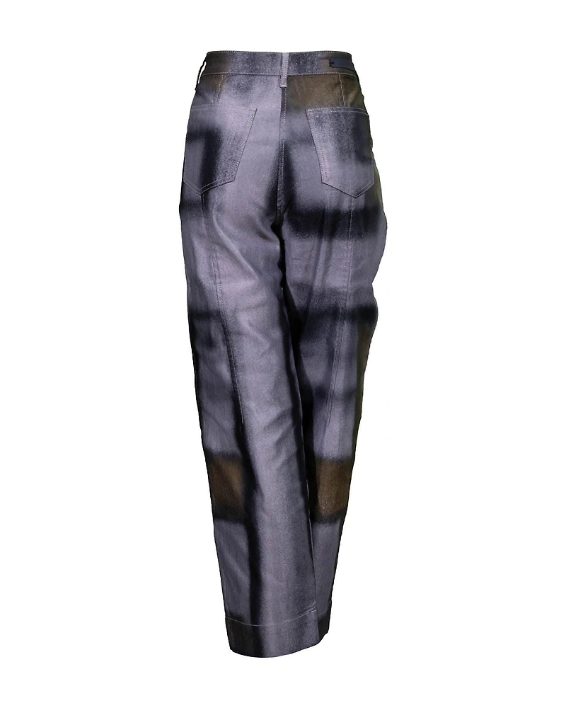 Laena Glazed Print Jeans