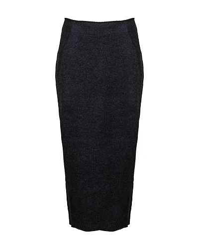 Solin Wool Pencil Skirt