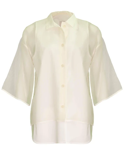 Una Silk Cotton Blouse