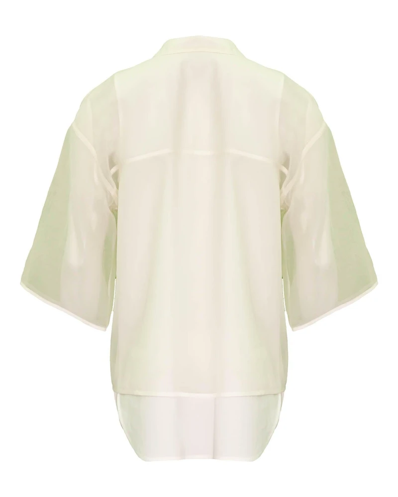 Una Silk Cotton Blouse