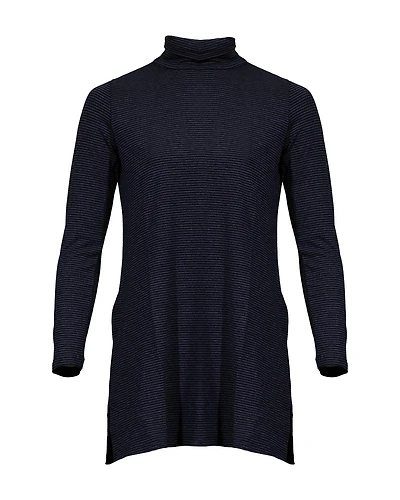 Lexi Mini Stripe Turtleneck Tunic