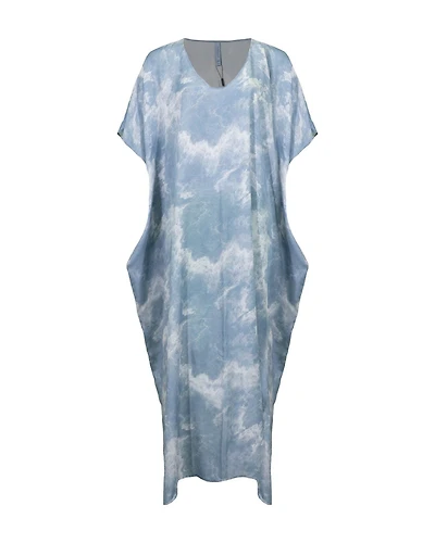 Stratus Print Caftan Dress
