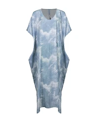 Stratus Print Caftan Dress