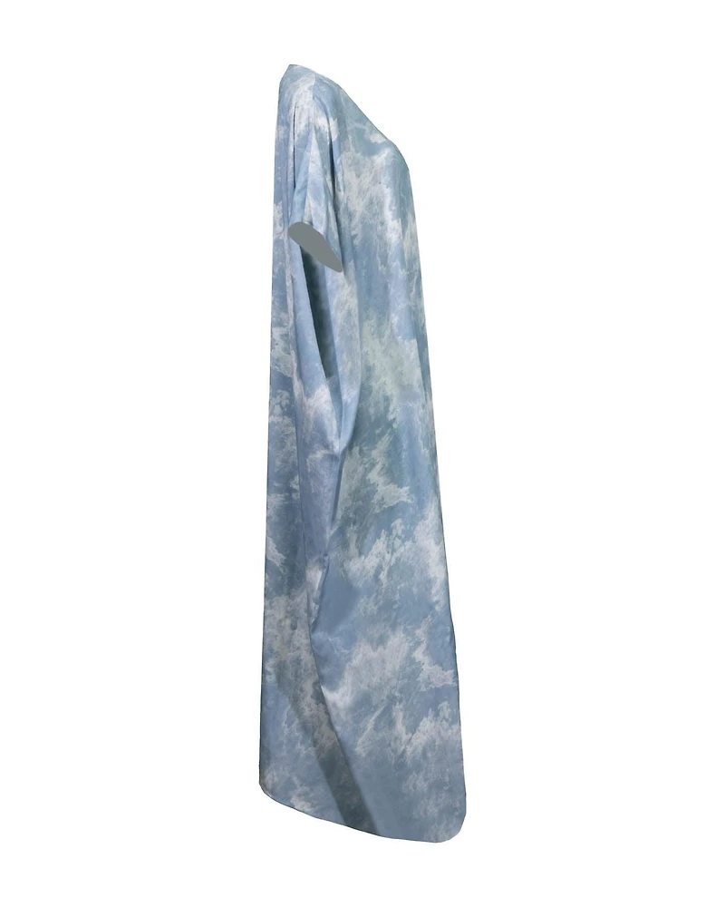 Stratus Print Caftan Dress