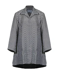 Zina Harwell Stripe Topper Jacket