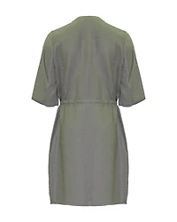 Linen Button Down Dress