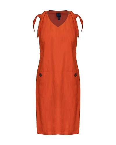Linen Ring Strap Dress