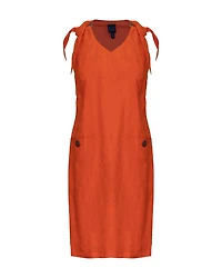 Linen Ring Strap Dress