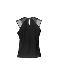 Eleah Lace Crepe Tank