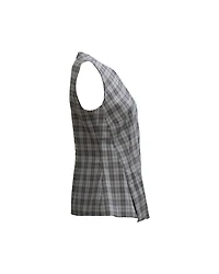 Irmala Sleeveless Plaid Top