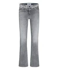 Paris Flared Grey Stone Washed Jeans