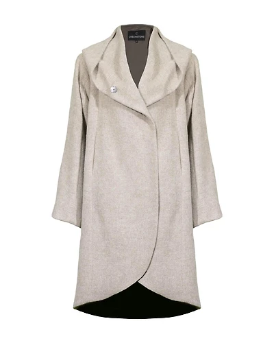 Cora Alpaca Cocoon Coat
