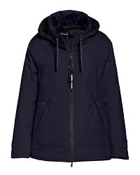 Foldaway Hood Short Rain Jacket