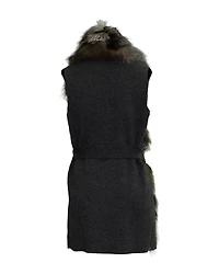 Belted Vest Anthracite