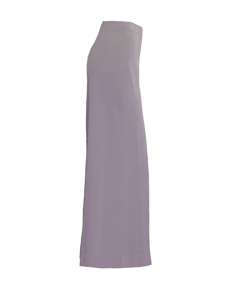 Knit Wide Leg Pants Grey