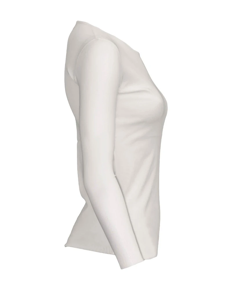 Mesh Pullover Ivory