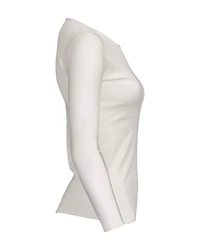 Mesh Pullover Ivory