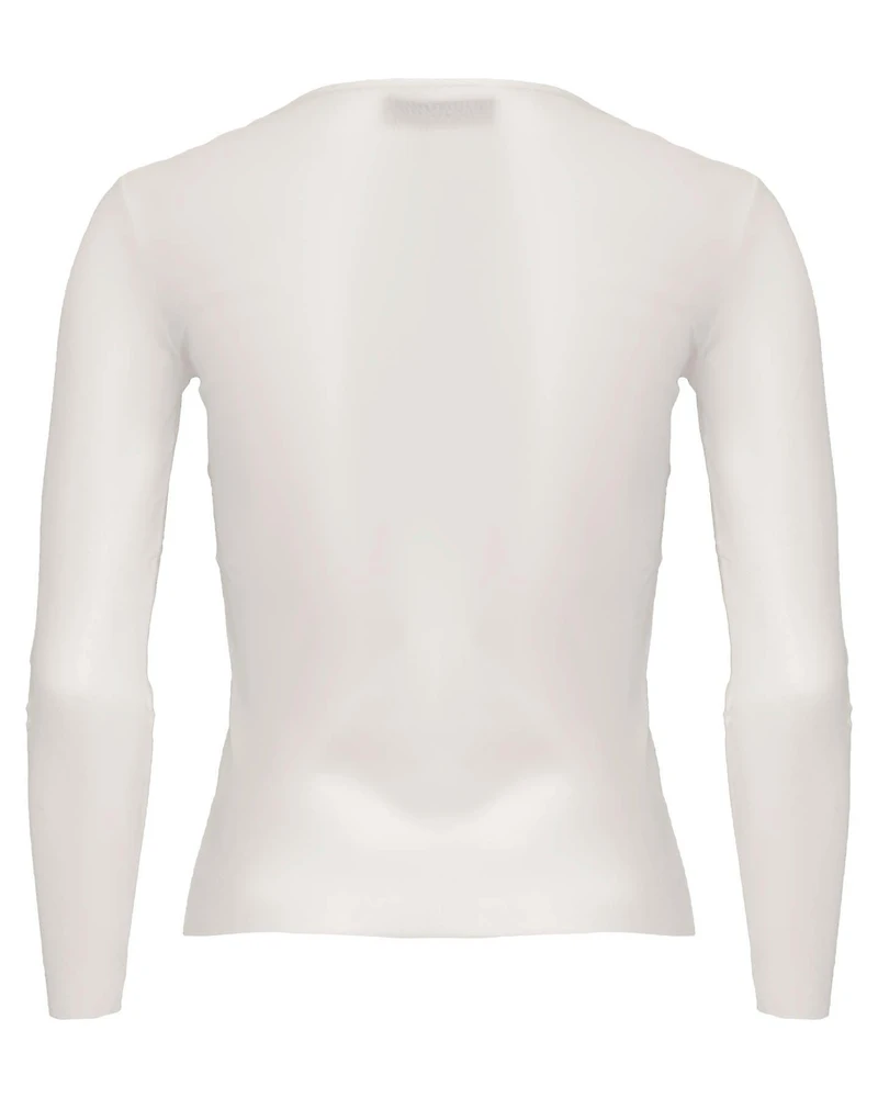 Mesh Pullover Ivory