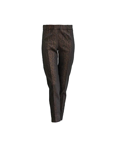 Metallic Jacquard Pants Brocade