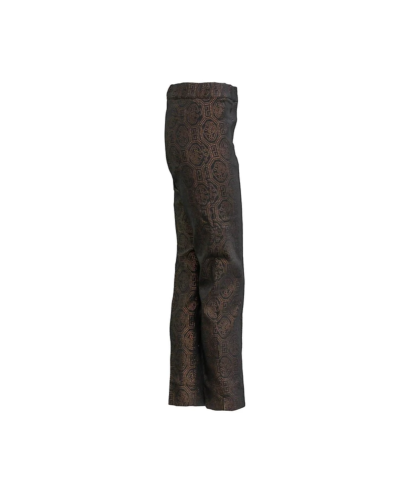 Metallic Jacquard Pants Brocade