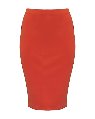 Pencil Skirt Red