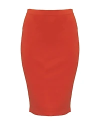 Pencil Skirt Red