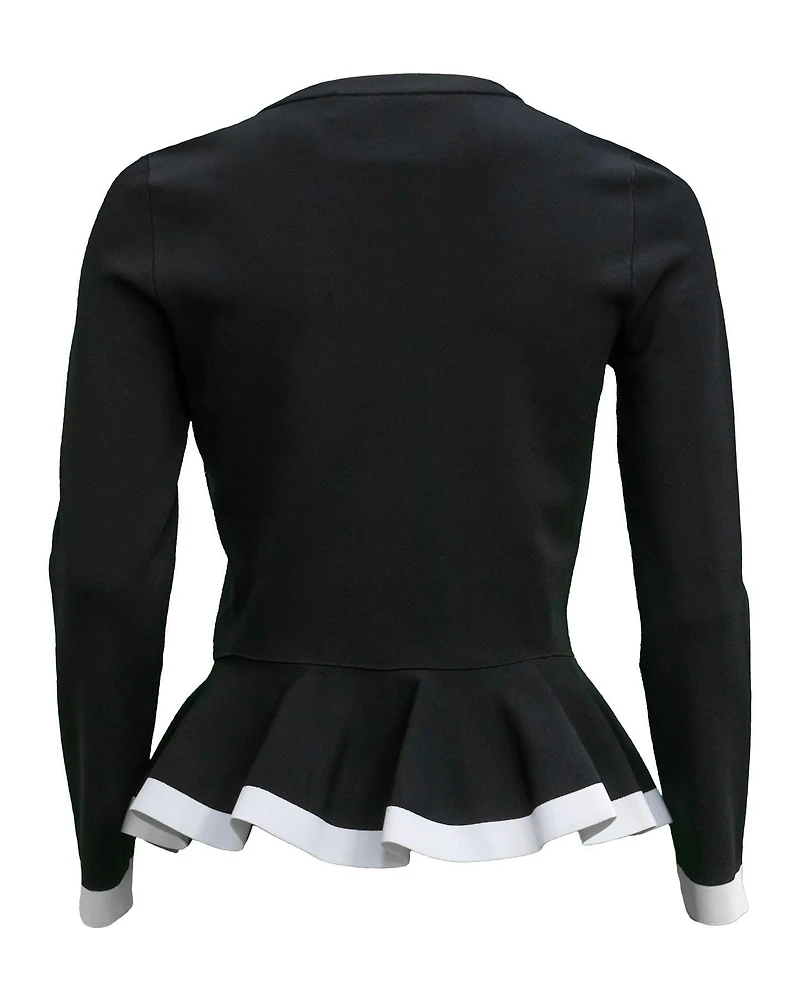 Peplum Knit Jacket