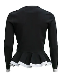 Peplum Knit Jacket
