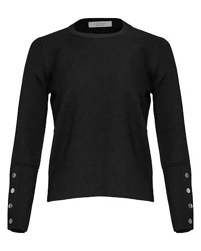 Pullover with Button Detail