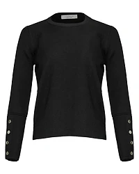Pullover with Button Detail