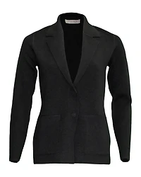 Reversible Doubleface Wool Blazer Black