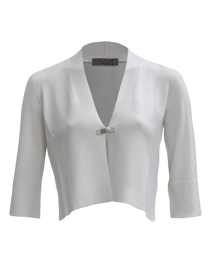 Short Cardi-White
