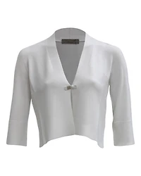 Short Cardi-White